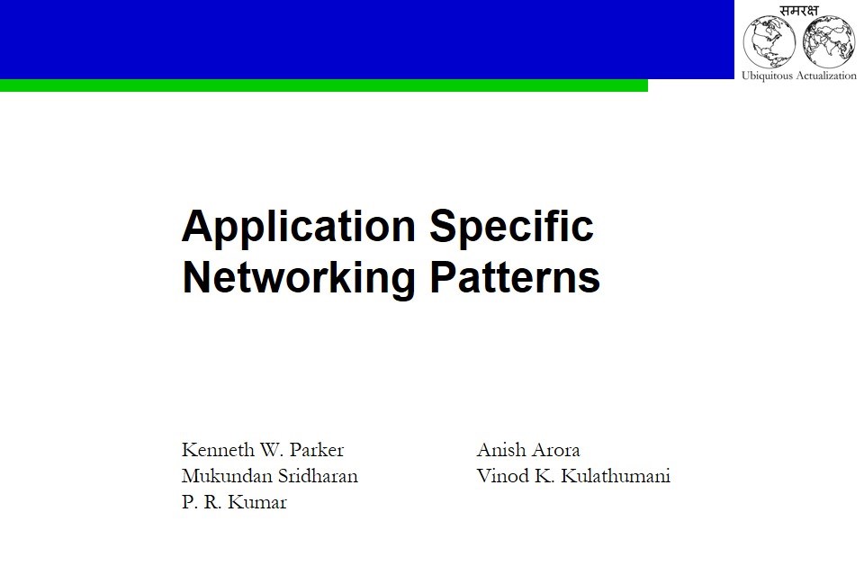 Far Out Networking   Application Specific Network Patterns (0.11)